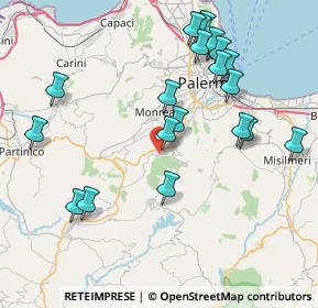 Mappa Via Olanda, 90030 Altofonte PA, Italia (9.666)