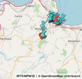 Mappa Via Olanda, 90030 Altofonte PA, Italia (7.51471)