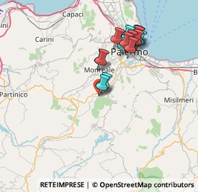 Mappa Via Olanda, 90030 Altofonte PA, Italia (7.552)
