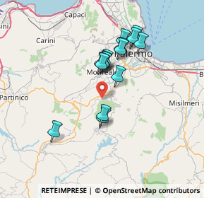 Mappa Via Olanda, 90030 Altofonte PA, Italia (6.53267)