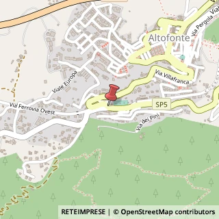 Mappa 94 Via Altofonte, Altofonte, PA 90030, 90030 Altofonte PA, Italia, 90030 Altofonte, Palermo (Sicilia)