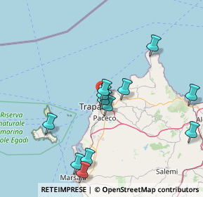 Mappa Via Salso, 91016 Trapani TP, Italia (17.73)