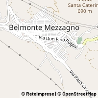 नक्शा Belmonte Mezzagno