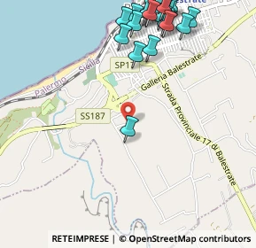 Mappa Contrada, 90041 Balestrate PA, Italia (0.7615)