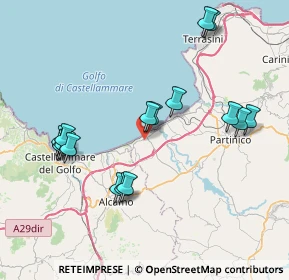 Mappa Contrada, 90041 Balestrate PA, Italia (9.13471)