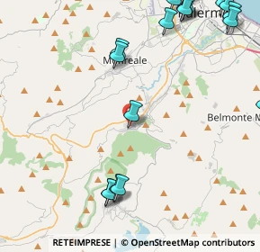 Mappa Via Giardino di Carlo, 90030 Altofonte PA, Italia (6.986)