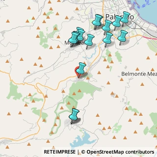 Mappa Gradinata di Via Giardino di Carlo, 90030 Altofonte PA, Italia (5.09706)