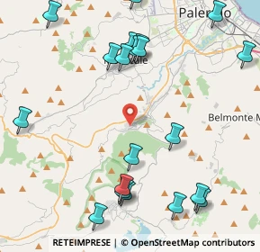 Mappa Via Salvatore Santamaura, 90030 Altofonte PA, Italia (5.818)