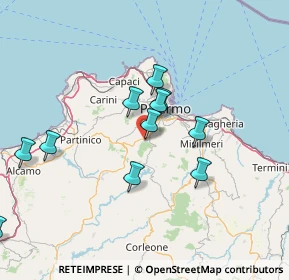 Mappa Via Salvatore Santamaura, 90030 Altofonte PA, Italia (15.6)