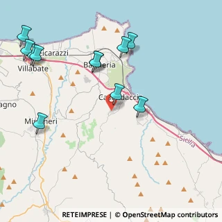 Mappa Via Tintoretto, 90014 Casteldaccia PA, Italia (5.51)