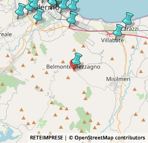Mappa Via Casuzze, 90031 Belmonte Mezzagno PA, Italia (7.535)