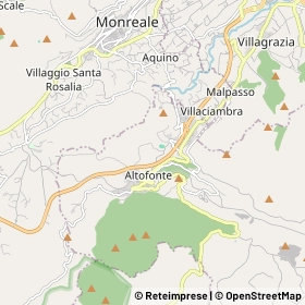 Mappa Altofonte