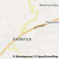 Karte Valderice