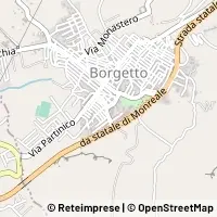 Mapa Borgetto