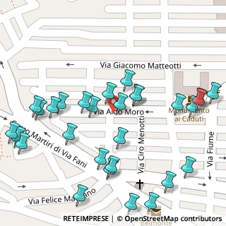 Mappa Corso Martiri di Via Fani, 90031 Belmonte Mezzagno PA, Italia (0.07)