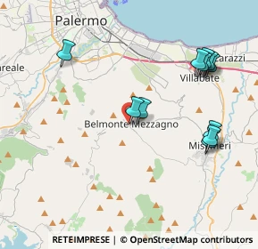 Mappa Corso Aldo Moro, 90031 Belmonte Mezzagno PA, Italia (4.73364)