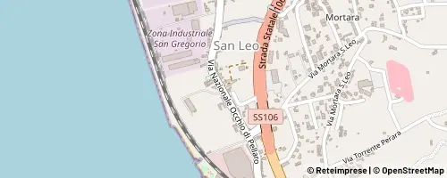 Mappa Regio de Calabria
