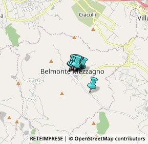 Mappa Via Taormina, 90031 Belmonte Mezzagno PA, Italia (2.088)