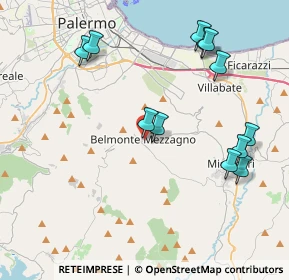 Mappa Via Taormina, 90031 Belmonte Mezzagno PA, Italia (4.92)