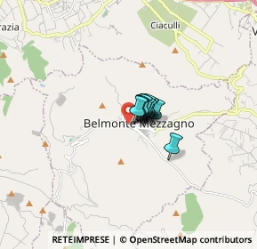 Mappa Via Martiri d'Ungheria, 90031 Belmonte Mezzagno PA, Italia (2.26)