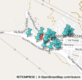 Mappa Via Martiri d'Ungheria, 90031 Belmonte Mezzagno PA, Italia (0.1965)