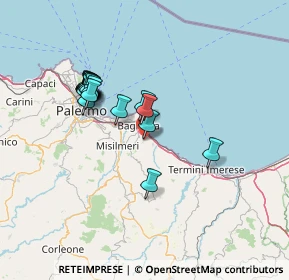 Mappa Via Vasco de Gama, 90014 Casteldaccia PA, Italia (14.2115)