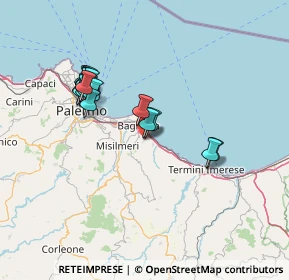 Mappa Via Vasco de Gama, 90014 Casteldaccia PA, Italia (15.0355)