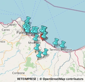 Mappa Via Vasco de Gama, 90014 Casteldaccia PA, Italia (11.19941)