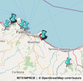 Mappa Via Vasco de Gama, 90014 Casteldaccia PA, Italia (18.29933)