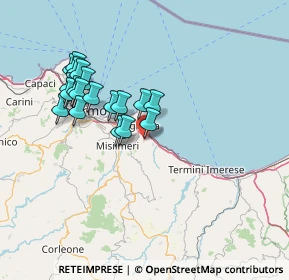 Mappa Via Vasco de Gama, 90014 Casteldaccia PA, Italia (14.70316)