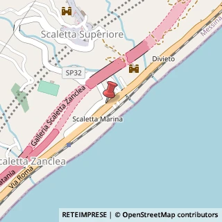 Mappa Via Roma, 128, 98029 Scaletta Zanclea, Messina (Sicilia)