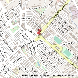 Mappa Via Oldani, 14, 90047 Partinico, Palermo (Sicilia)