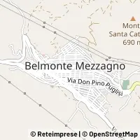 Karte Belmonte Mezzagno