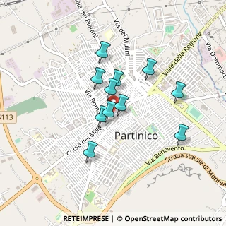 Mappa Via Avolos, 90047 Partinico PA, Italia (0.38)