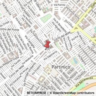 Mappa Via Principe Umberto, 29, 90047 Partinico, Palermo (Sicilia)