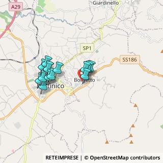 Mappa 90042 Borgetto PA, Italia (1.66571)