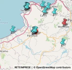 Mappa 90042 Borgetto PA, Italia (9.783)