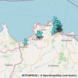Mappa 90042 Borgetto PA, Italia (16.05)
