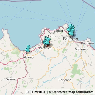 Mappa 90042 Borgetto PA, Italia (12.625)