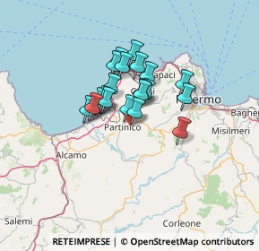 Mappa 90042 Borgetto PA, Italia (9.863)