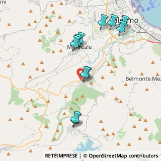 Mappa Via Giovanni Paolo II, 90030 Altofonte PA, Italia (4.66636)