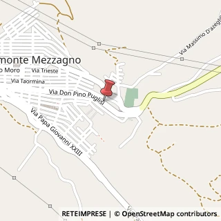 Mappa Via Don Pino Puglisi, 163, 90031 Belmonte Mezzagno, Palermo (Sicilia)