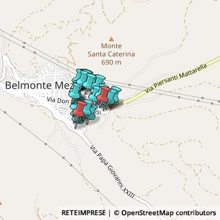 Mappa SP38, 90031 Belmonte Mezzagno PA, Italia (0.28966)