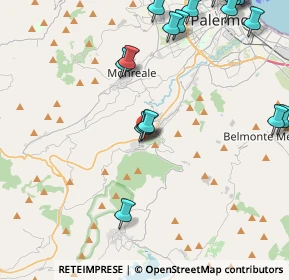 Mappa Via Vittorio Emanuele, 90030 Altofonte PA, Italia (6.418)