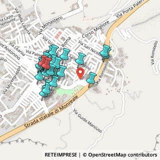 Mappa Via Messina, 90042 Borgetto PA, Italia (0.25357)