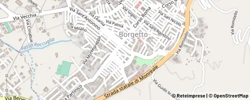 Mappa Borgetto