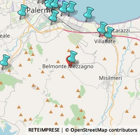 Mappa Via Giovanni Amendola, 90031 Belmonte Mezzagno PA, Italia (7.3175)