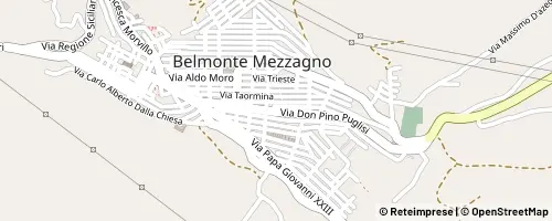 Mappa Belmonte Mezzagno