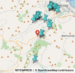 Mappa Via Foligno, 90030 Altofonte PA, Italia (4.666)