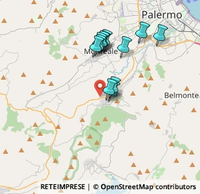 Mappa Via Foligno, 90030 Altofonte PA, Italia (3.3875)